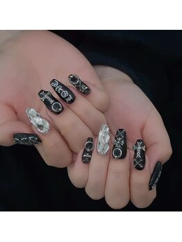 クイーンズビューティーサロン 歌舞伎町店(Queen's beauty salon)/チップ長さ出しアートやり放題