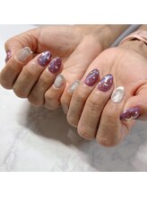 ブラン(blanc)/天の川ネイル