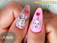 ピーボックス(P BOX)/☆キャラ 模写 3D 推しネイル☆