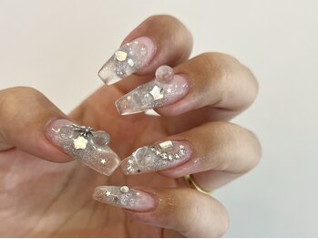 ジェミーネイル シンジュク(Jemiy nail shinjuku)の写真/チップ長さだし10本ジェルつけ放題150分コース15980円★初回・2回目オフ無料