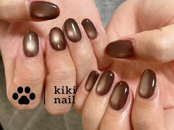 キキネイル 二子玉川(kikinail)/マグネットネイル/冬ネイル