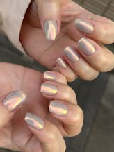 mjuk. 【ミューク】《ネイル/ワンカラー/マグネット/フィルイン》/オーロラワンカラー