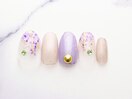 藤の花ネイル初回¥7500