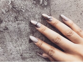 ネイルスミス 高松店(Nailsmith)/マットミラーセパレート×ライン