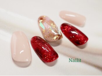 ネイリット 銀座(Nailit)/グリッターNail¥8800【¥9680】