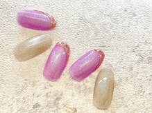 ネイルサロン ふるる 大須店/☆ミディアムネイル☆#149