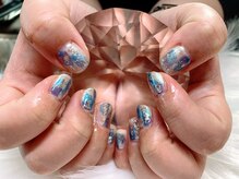 アムルーズ(Amoureuse)/ニュアンスクリアネイル♪