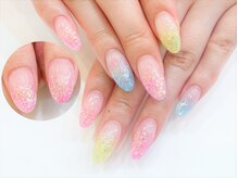 ネイルコレクション ピンク(Nail Collection Pink)/長さ出しジェル放題★春色グラデ