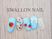 スワロンネイル(SWALLON NAIL)/3月、４月　定額ネイル★