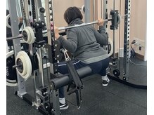 リノアジム 袋井駅前店(LinoA GYM)の雰囲気（トレーニングは何歳からでも遅くないです！（50代女性））