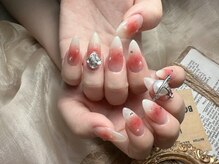 ミスユー(Miss U)/濃チークネイル