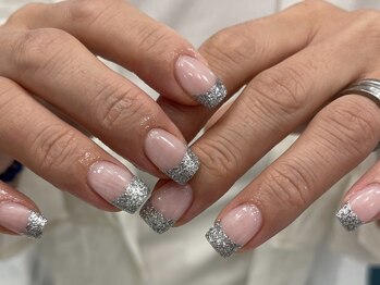 ジャム バイ ネオリーブ 高円寺(jam by neolive)/ラメフレンチネイル