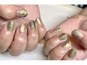 アロアロ(ALOALO)/ニュアンスネイル