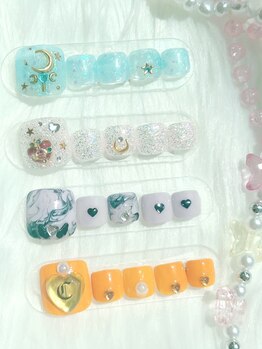 ファラウェイネイル(Faraway nail)/9月分プッシュデザインコース★