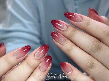ベストネイル 池袋東口店(Best Nail)/マグネットカラーグラデーション
