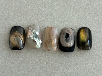 アオ 池尻大橋(ao.)の写真/【季節に合わせた一癖ニュアンスデザインを、お得な定額コースで。】