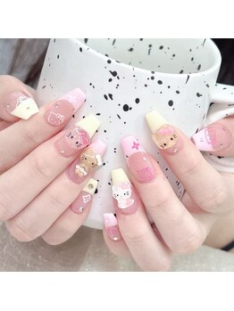 クイーンズビューティーサロン 新宿本店(Queen's beauty salon)/チップ長さ出し10本やり放題