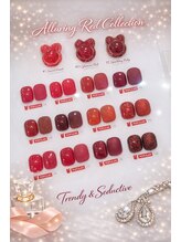 キュービーネイルプラス 大宮マルイ店(QB Nailplus)/私に似合う“赤”が、きっとある