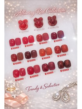 キュービーネイルプラス 大宮マルイ店(QB Nailplus)/私に似合う“赤”が、きっとある