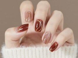 秋ネイル持ち込み