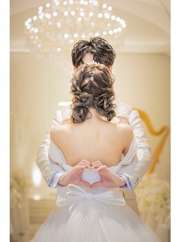 ベルネ(BELLUNE)の写真/《花嫁さまクーポン充実》天使の羽根メイクでドレス映え！自信が持てる後ろ姿で自分史上最高に輝く日を◎