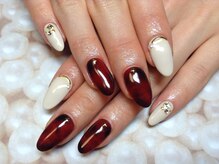 ラウト デコレーションアンドネイルサロン(Lauto Decoration&Nail Salon)/赤べっ甲ネイル