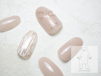 オトナネイル(otona nail)/リボンアクセサリーネイル