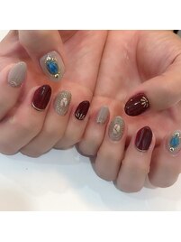 秋ネイル