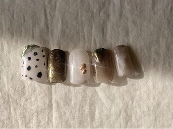 アンドココ 下北沢店(And & coco.)/アニマル柄ネイル