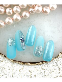 ツナミ(Tsunami)/フラワーネイル