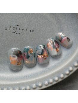 アトリエ プラス リム(atelier +LIM)/atelier recommend 成人式ネイル