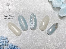 テセネイル(Tese Nail)/雪の結晶ネイル♪