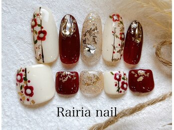 ライリアネイル(Rairia nail)/お正月ネイル