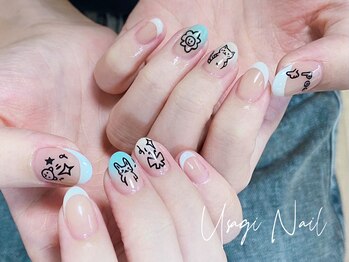 ウサギネイル 新大久保店(usagi nail)/冬ネイル