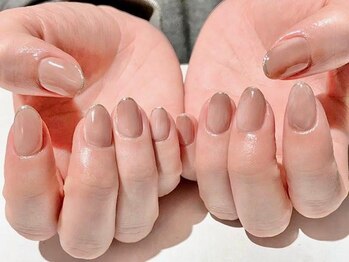 エリンカネイル バイ レシッド 武蔵小杉(erincanail by rcid)/先端ラメ+グラデーション