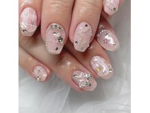 アングゥ ウル(ungu ul)/推しネイル/キラキラ/ピンク