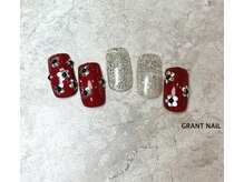 グラントネイル 和歌山店(GRANT NAIL)/ホロフラワー☆〆崎