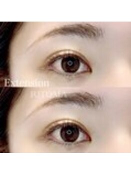 リトマ 宮原店(RITOMA)/シングルラッシュ ブラウン