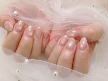 ガーデンネイル(Garden Nail)/ミラーフレンチ