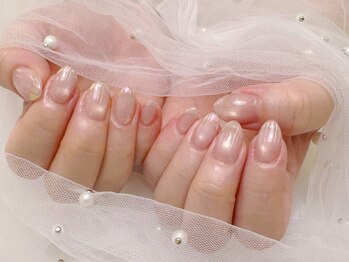ガーデンネイル(Garden Nail)/ミラーフレンチ