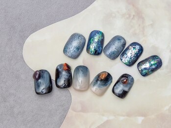 プリュム(Plume)の写真/《ニュアンスネイル&高技術》シンプル～カジュアルまで◎周りと差がつく個性派ネイルはお任せください♪