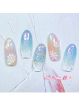 ネイルサロン 優/きらきら♪雪の結晶