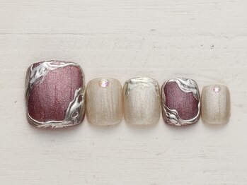 ネイルミックス 宇都宮インターパーク店(Nail Mix)/マグ×ミラー　5990円