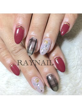 レイビューティー 一宮店(RAY+ Beauty)/シースルー×チェック