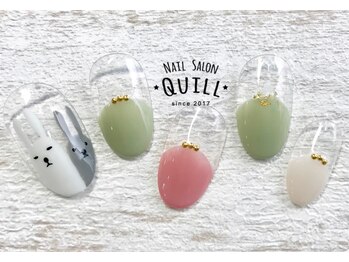 ネイルサロン クイル(QUILL)/４月うさぎ（１）