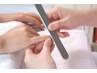 【ジェルorスカルプオフのみ¥5000～】甘皮お手入れ/爪の形整/プチマッサージ