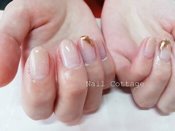 ネイルコテージ 新宿南口店(Nail cottage)/メタリックアート一本330円~