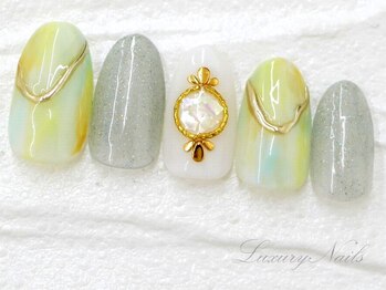 ラグジュアリーネイルズ カワグチ(Luxury Nails Kawaguchi)/うねうねミラー*