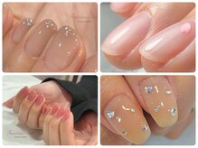 フェミニンネイル(Feminine Nail)の雰囲気（自爪を育成しながらできる、シンプルネイルが人気です。）