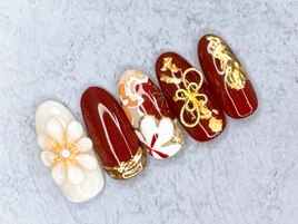 ◆成人式ネイルデザイン◆￥8500